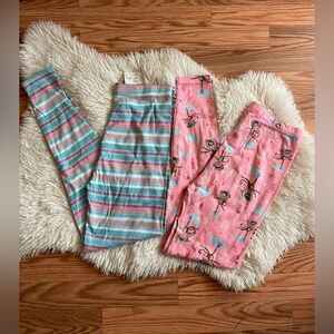 Girls Pajama Bottoms Bundle NWT Size 12